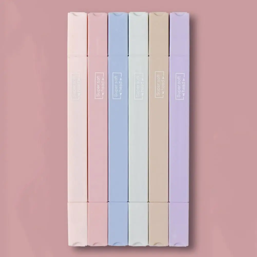 

Smooth Writing Lightweight Double Head Fluorescent Note Highlighters for Student