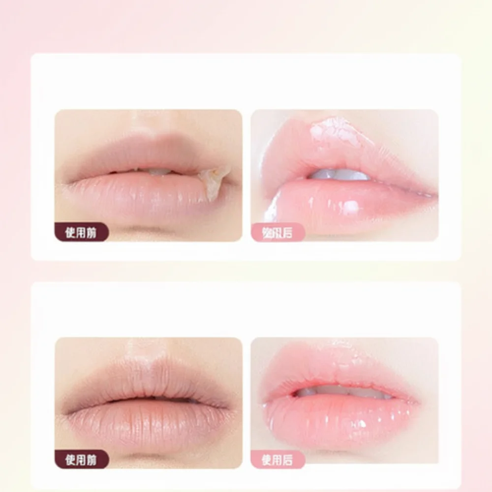 Hydrating Jelly Sleeping Lip Mask Nourishing Night Balm Repair Treatment Soften Texture Essence For Dry Cracked Lips Care