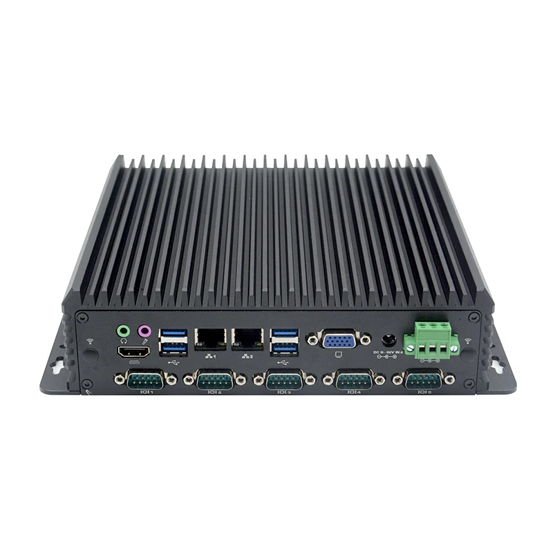 Usingwin Small Desktop Host Fanless Heat Dissipation System Computer Industrial Control Host Mini ITX Motherboard PC