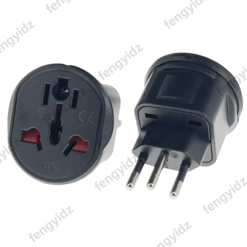 Universal Switzerland Plug Adapter 3 Pin EU Euro AU US UK To Swiss Travel Adapter Electric Power Cord Charger Socket Outlet