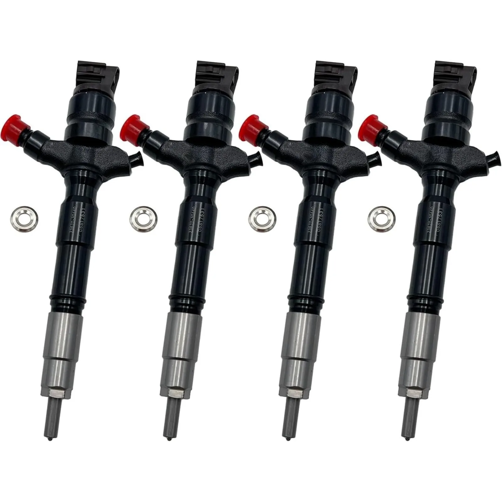 

4PCS 23670-30440 2367030440 Common Rail Injector For Toyota Engine 1KD