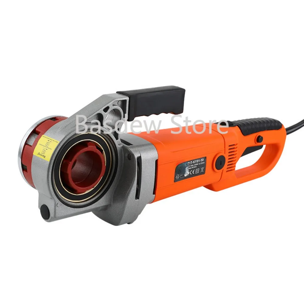 

Portable Handheld Electric Threader Hinge Hinge Threaded Galvanized Pipe Iron Pipe Sleeve Wire 4 Points-2