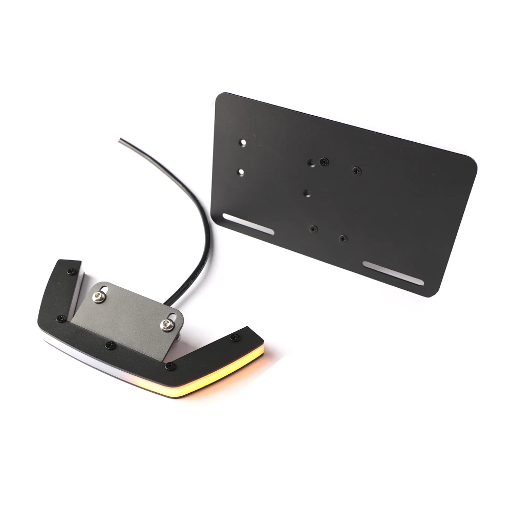 

LED License Plate Holder Bracket Integrated Tail Light For Harley Sportster S RH1250S 2021-2026 Motorcycle