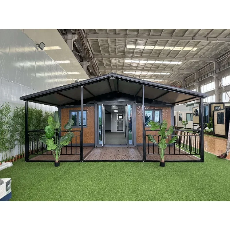 Removable Customizable Configuration Wholesale 2 Room 20FT Steel Container Houses