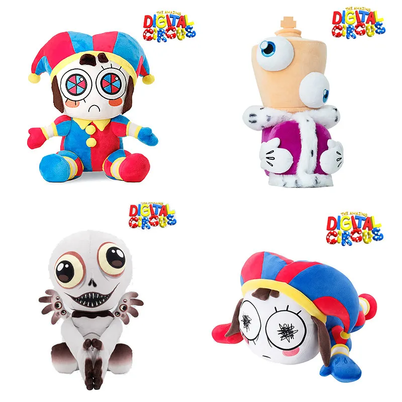The Amazing Digital Circus Jax Plush Toy Soft Stuffed Rabbit Doll Home Decor Collectible Gift For Anime Fans In Stock Christmas