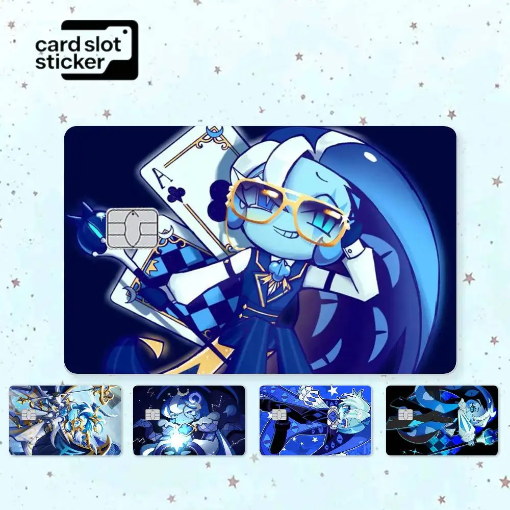 Game S-hadow Milk C-Cookie  Credit Card HD Stickers Game Card Decal Small Chip Waterproof Sticker Gift