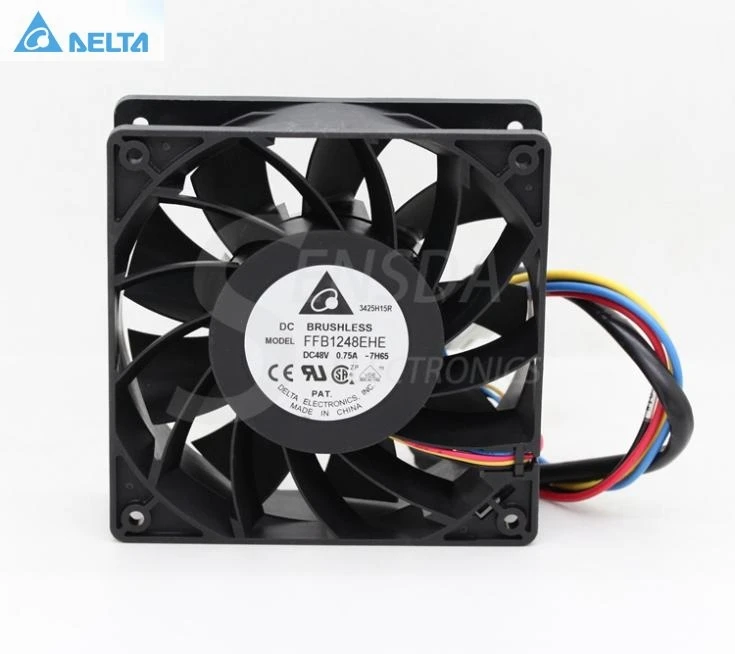 

for delta FFB1248EHE 12CM 120MM 12038 DC 48V 0.75A 4-pin pwm server industrial axial inverter cooling fans