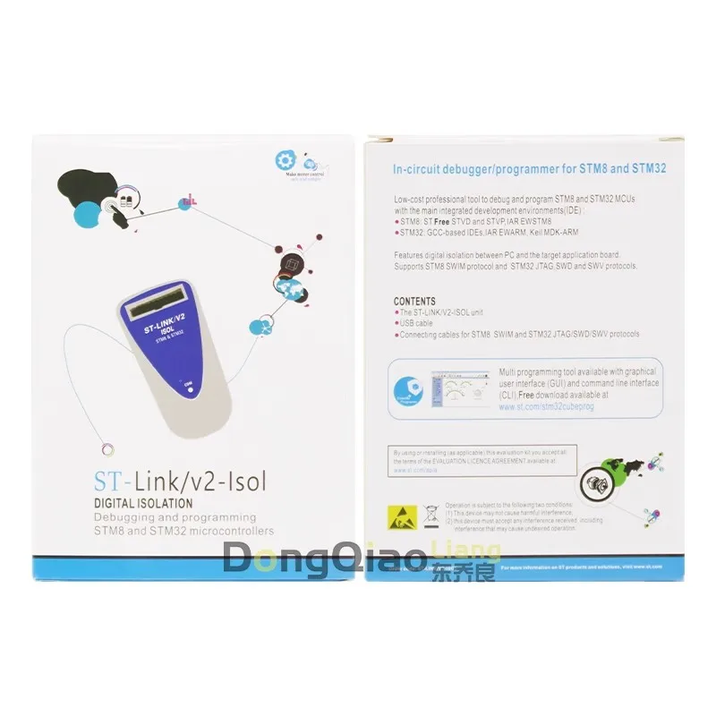 Spot ST-LINK/V2-ISOL STM8 STM32 ST-LINK/V2 depurador en línea, programador