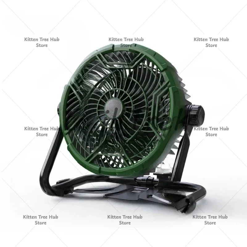 New Outdoor Camping Large Capacity Car Charging Fan High Power Strong Wind Long Battery Life Dormitory Mosquito Repellent