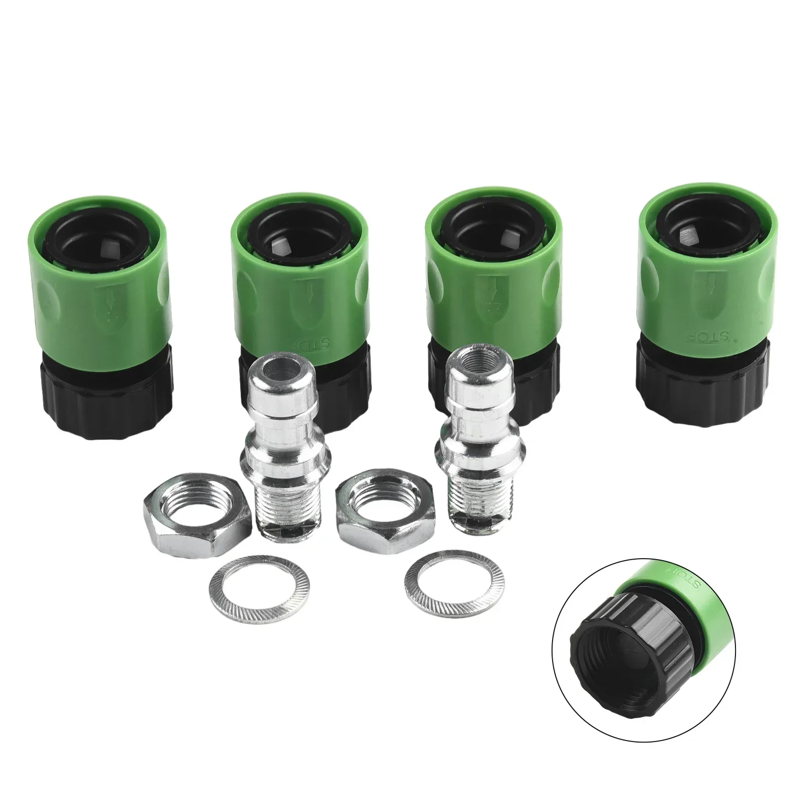 Lawn Mower Deck Wash Kit Deck Wash Adapter Attachment Kit Quick Connector Blade Nut For Cub Cadet Craftsmans