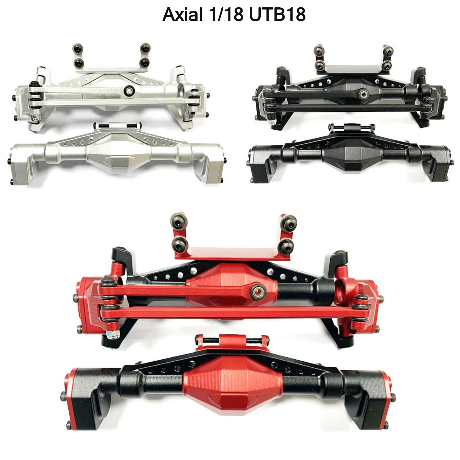 1/18 Front Rear Axle For 1/18 Axial UTB18 Aluminum Alloy RC Car Part