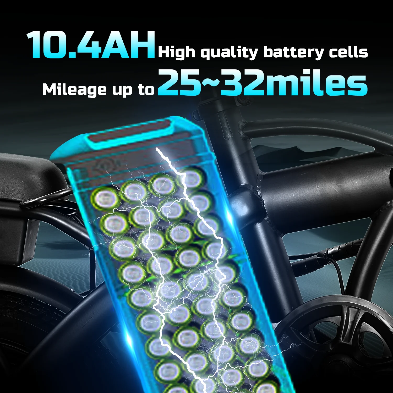 ضمان لمدة سنة واحدة دراجة كهربائية 14 بوصة، 20 ميلا في الساعة، بطارية قابلة للإزالة 48 فولت، محرك 400 وات، دراجة كهربائية قابلة للطي للكبار، 20 ميلًا، Ebike UL 2849