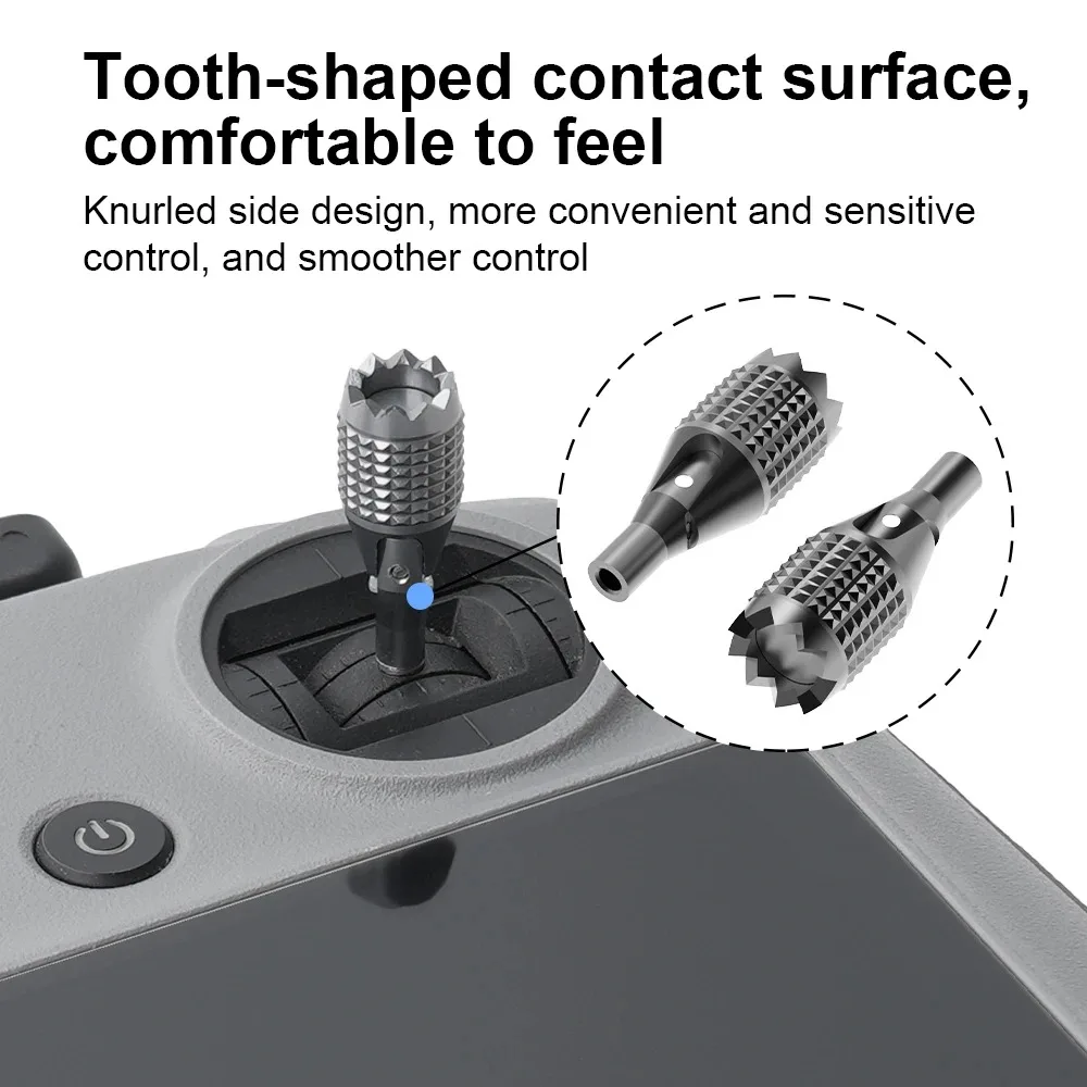 Składany joystick do DJI FPV/Flip/Mavic 3 Pro/Neo/Mini 3/4Pro/2/Air 2S/3 RC-N3/RC 2/RC Pilot zdalnego sterowania Thumb Rocker Akcesorium — zdjęcie produktu 2