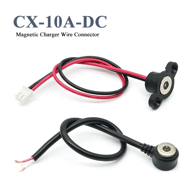 Magnetic Charger Wire Connector CX-10a-DC Male Female Anti Short Circuit Pogopin Strong Suction Docking Charging Terminal Line