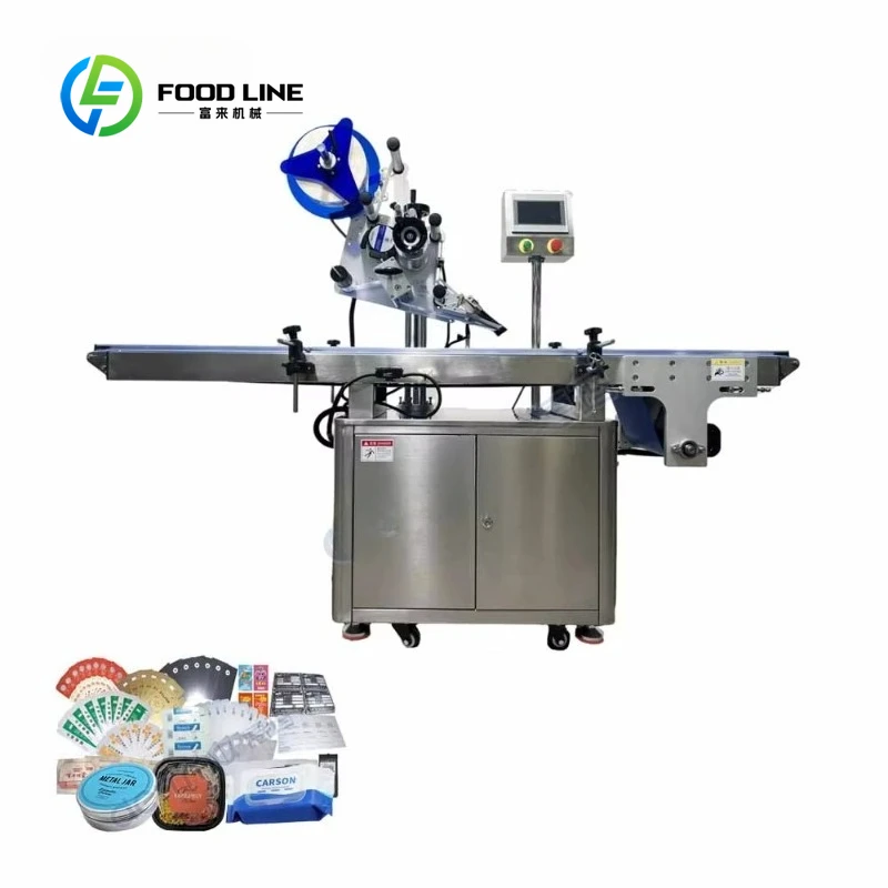 Customized size Easy-to-operate industrial bottle labeling machine
