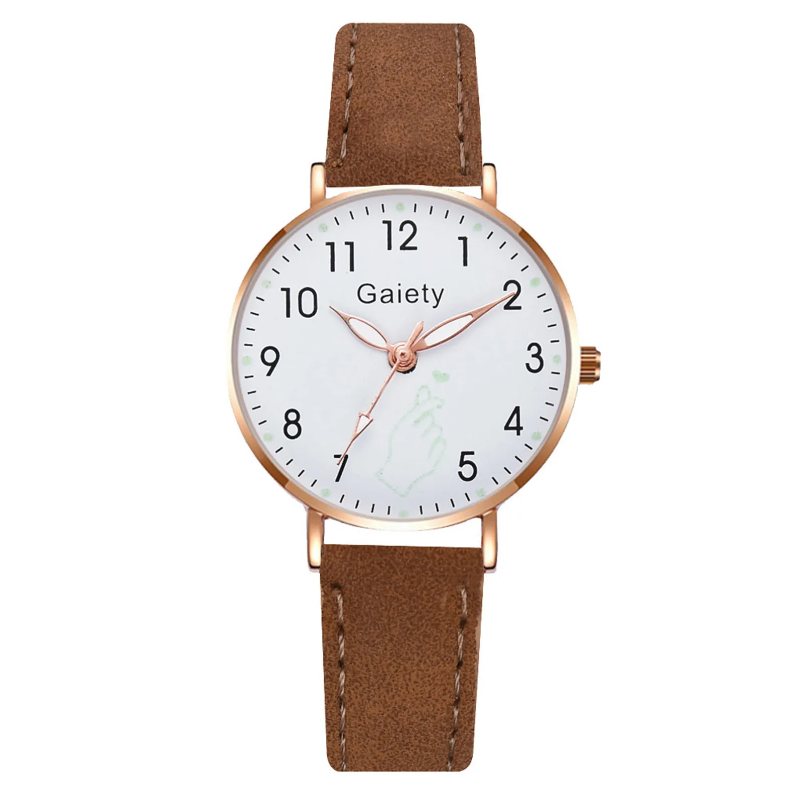 Fashion Luminous Watches For Women Luxury Ladies Leather Band Watch Analog Luminous Quartz Wristwatches Top Brand Relogio