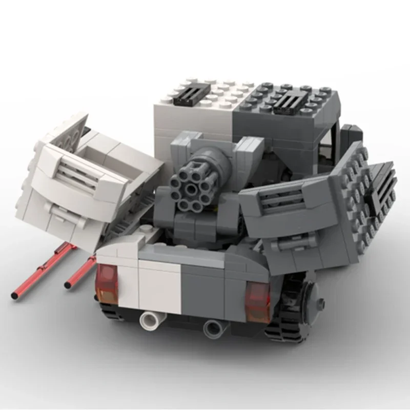 Technische Moc Bricks Movie Car Series Model Gepantserde Truck Modulaire Bouwstenen Geschenken Speelgoed Voor Kinderen DIY Sets Assembleren