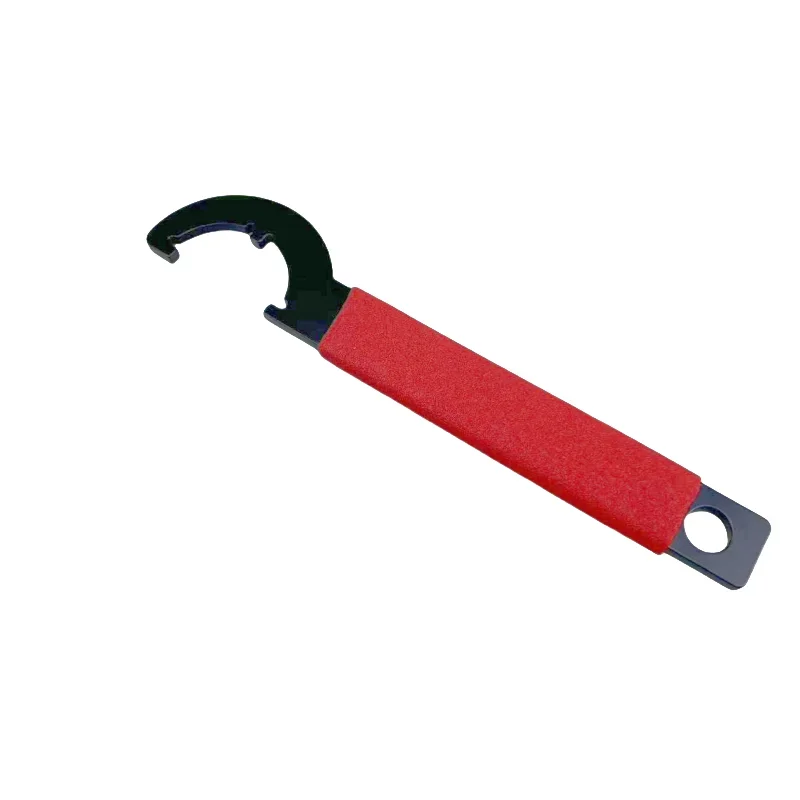 

Matte anti slip strap adjustable wrench tool castle nut wrench, used for locking nuts and installing high carbon steel accessori