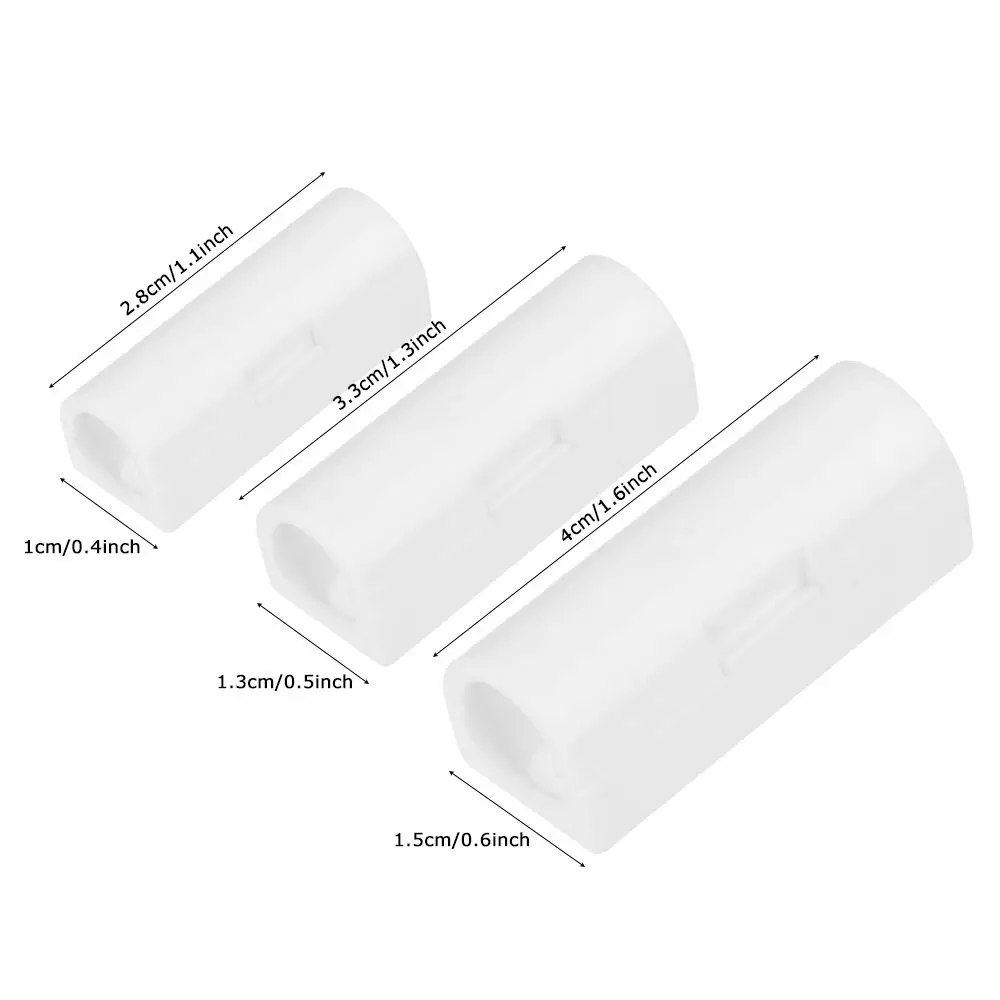 16/20pcs Self Adhesive Cable Organizer Clips Charging Cable Winder Management Wire Data Line Headphone Fixer Clips