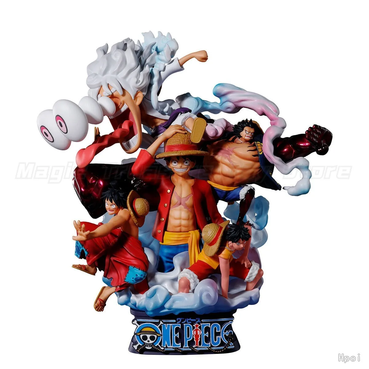 【In Stock】MegaHouse Puchirama Series DX LOGBOX RE BIRTH 02 ONE PIECE Monkey D. Luffy Figure - view 3