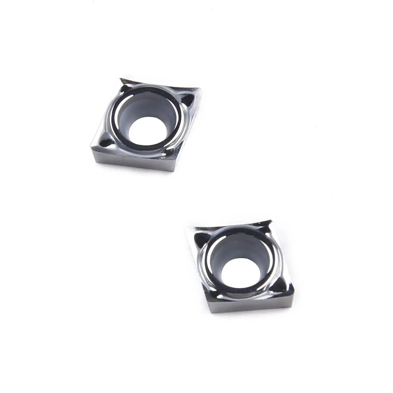 Time saving Carbide Inserts for Aluminum Turning Pack of 10 CCMT060202 CCGT060202AK H01 Inserts with Easy Replacement
