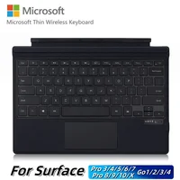 Para Microsoft Surface Pro 9 8 X y 3 4 5 6 7 y Go1 2 3 Teclado retroiluminado magnético inalámbrico Bluetooth - Idioma personalizable
