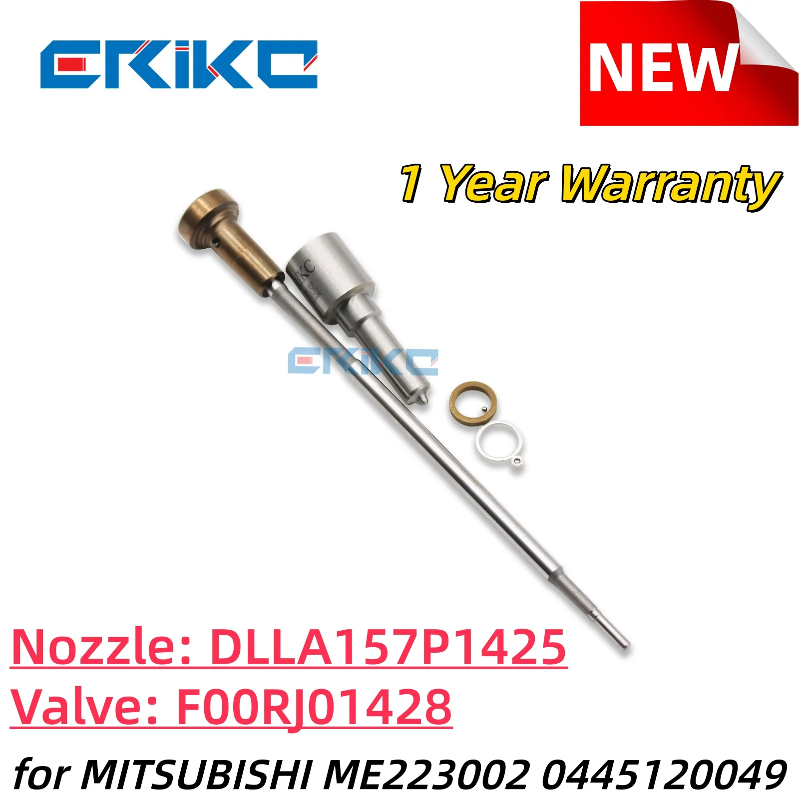 Diesel Injector Overhaul Kits Nozzle DLLA157P1425 Valve F00RJ01428 Fuel Injection Repair Kits for MITSUBISHI ME223002 0445120049
