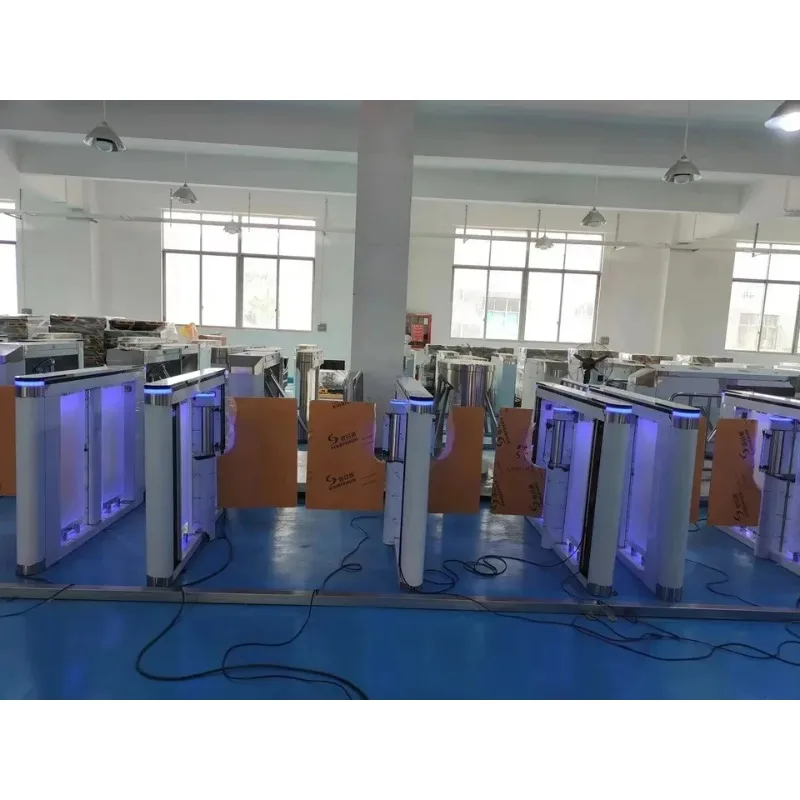 

Recognition Swing Barrier Turnstile Secure Entrance Control Gate High-Speed Face