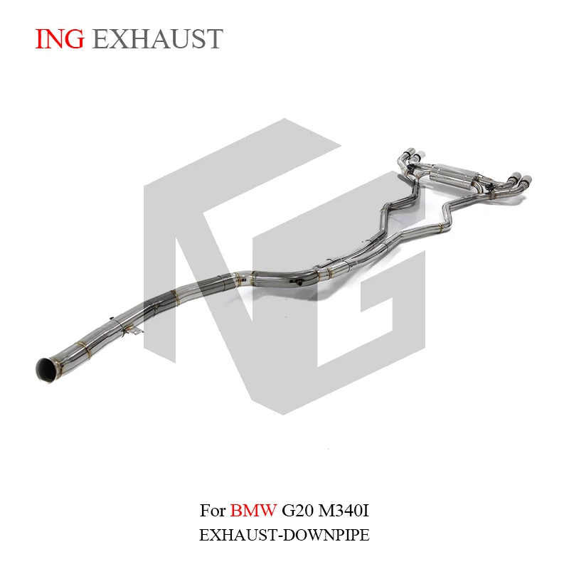 ING Performance sus304 Remote Valve Catback Exhaust for BMW 340i G20 g28 M3 3.0 b58 control Connect Car Accessories tools System