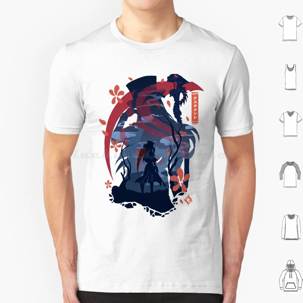 Camiseta clásica 6xl de algodón Cool Tee Guilty Gear Guilty Gear Strive Guilty Gear Guilty Gear Xrd Anime Strive Game Baiken
