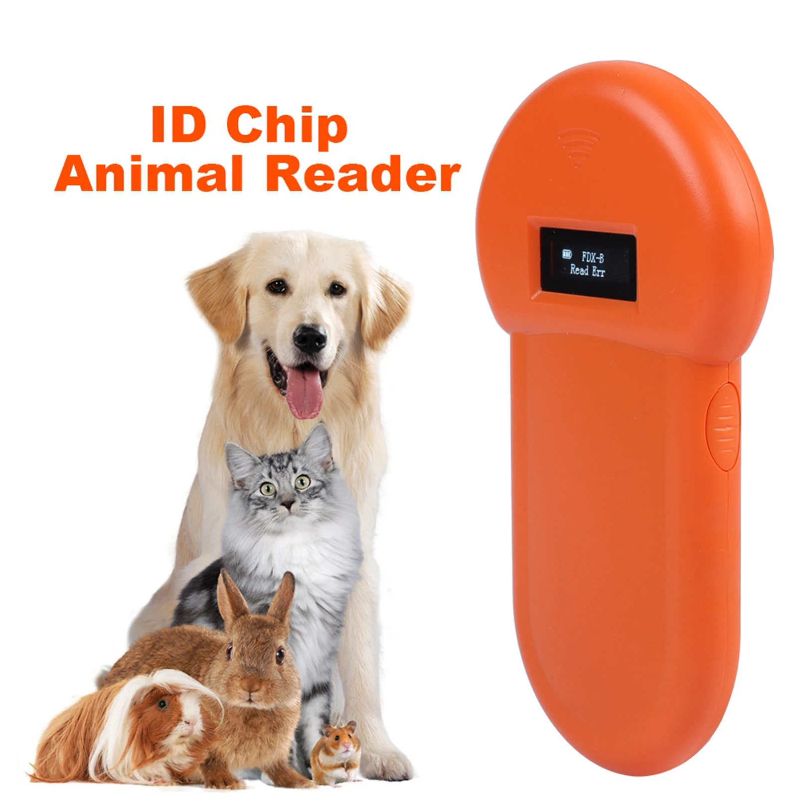 

134,2 кГц ЖК-чип ISO ID считыватель животных RFID микрочип для собак ручной сканер для домашних животных микрочип сканер для домашних животных