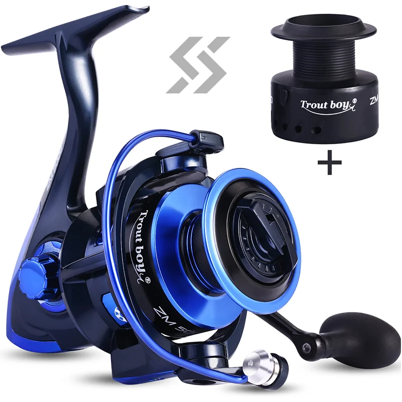 Sougayilang Spinning Angel rolle 13 1 bb Aluminium legierung Antik ollisions rolle Max Drag 8kg mit Ersatz spule Karpfen Angel rolle