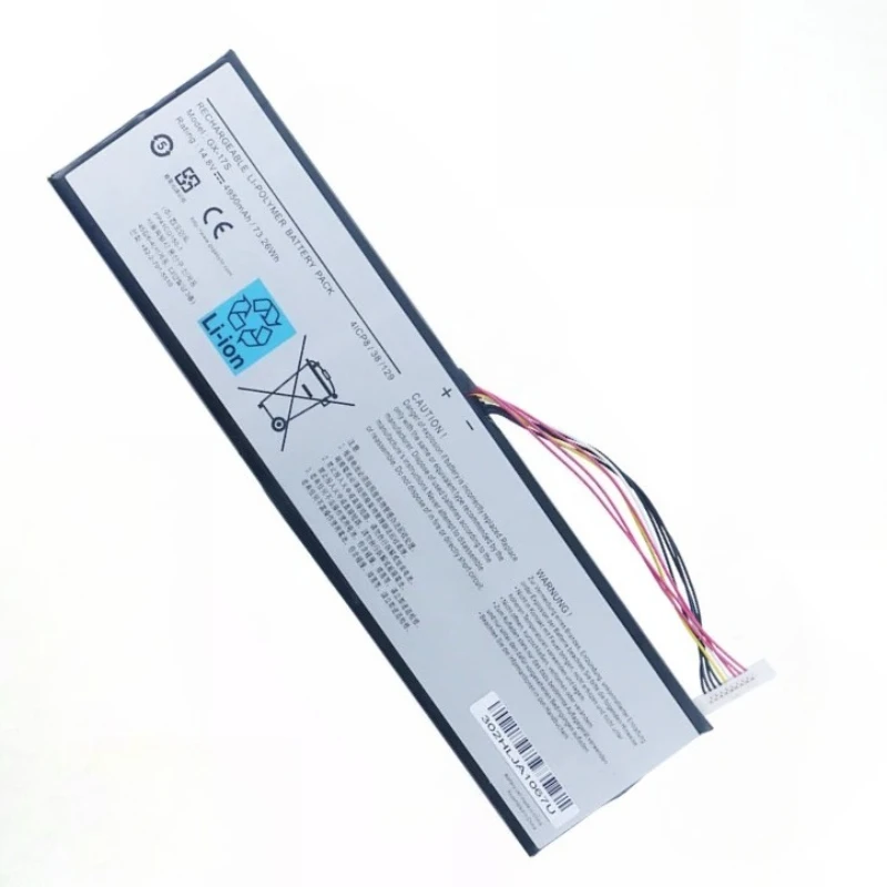 New GX-17S Laptop Battery for GIGABYTE AORUS X3 X3 PLUS V3  X7 X7 V2  X3 Plus V5 X5S Replacement Battery 14.8V 73.26Wh 4950mAh