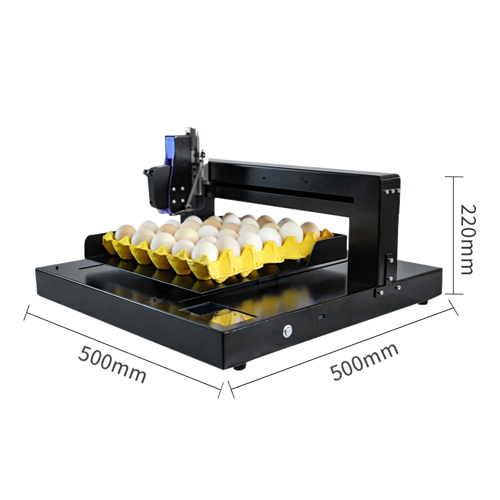 Eggs Industrial Inkjet Printer Marking Inkjet Printer Coding Machine For Egg Inkjet Printer Egg Stamping Machine