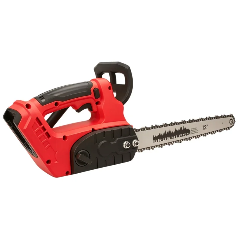 Brushless Cordless Chainsaw 12 Inch Electric Chain Saw Wood Cutter Compatible with Milwaukee M18 18V Batteries Bare Tool
