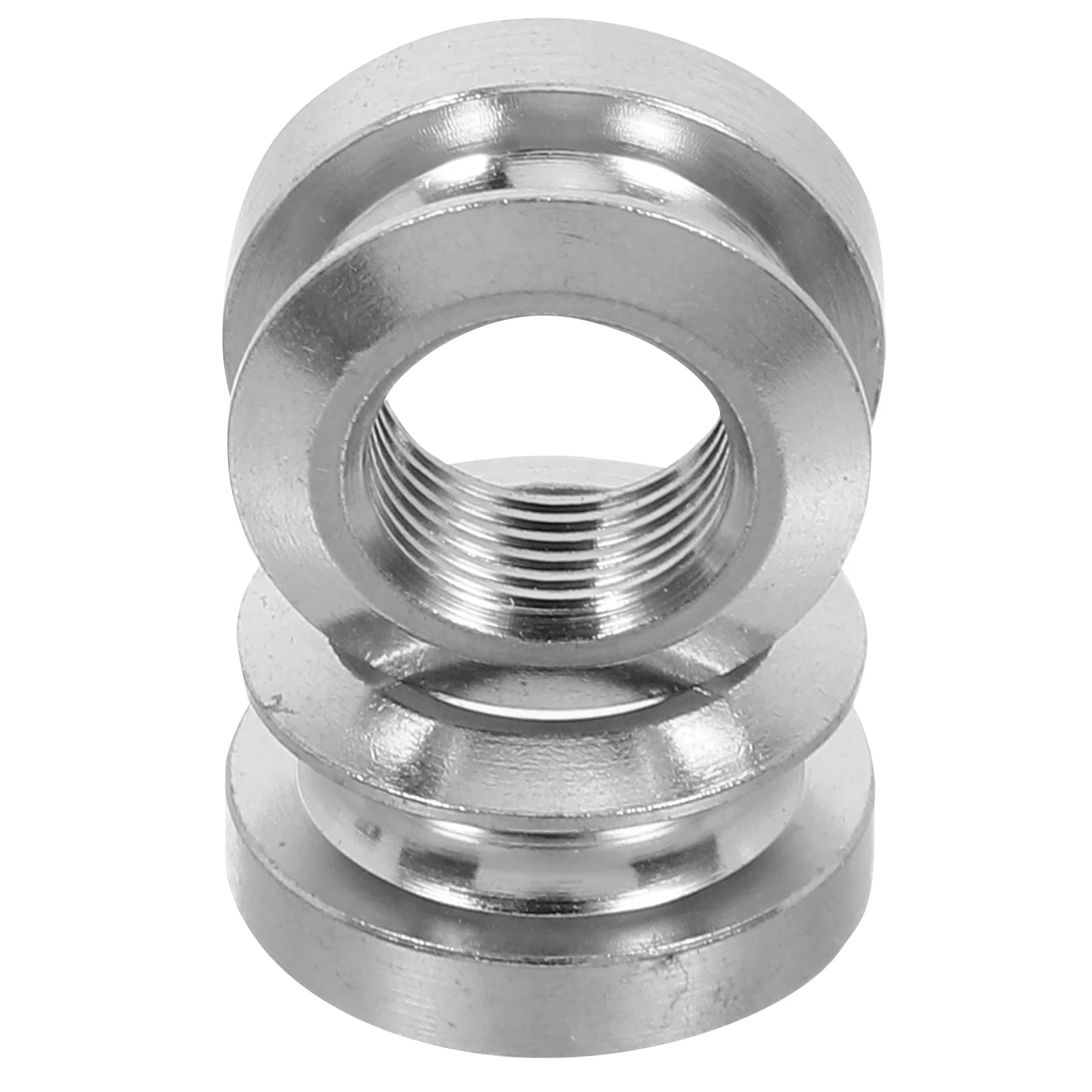 

2Pcs Copper Tail Nail Cap Pickup Endpin Socket Acoustic Guitar Strap Button Hat M9 Thread 6.35mm Silver Color Guitar Accessories