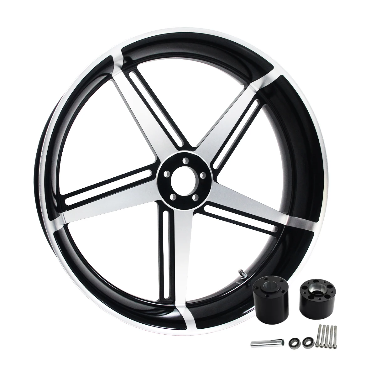Motorcycle Parts-Factory Manufacture 21''CNC Front Wheels Rim Forged Aluminum Forged Wheel Blank for Davidson！！