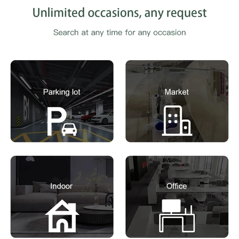 MFi Certified Smart Tracking Tag - GPS Locator with Loud Alarm for Lost Keys, Cars & Luggage (Works with Apple Find My)