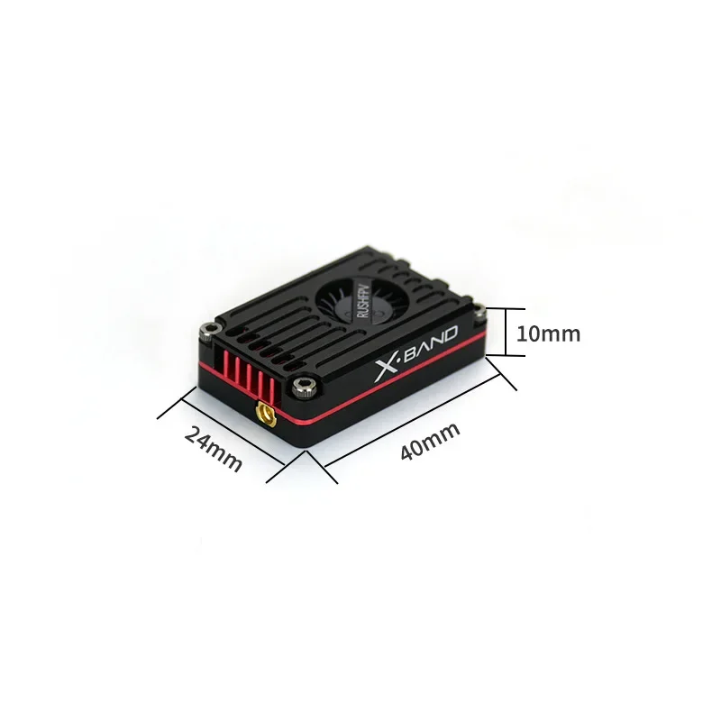 Rushfpv Max Solo Xband 4.9G Simulated Image Transmission Cnc Shell High Power Time Traveling Air-craft