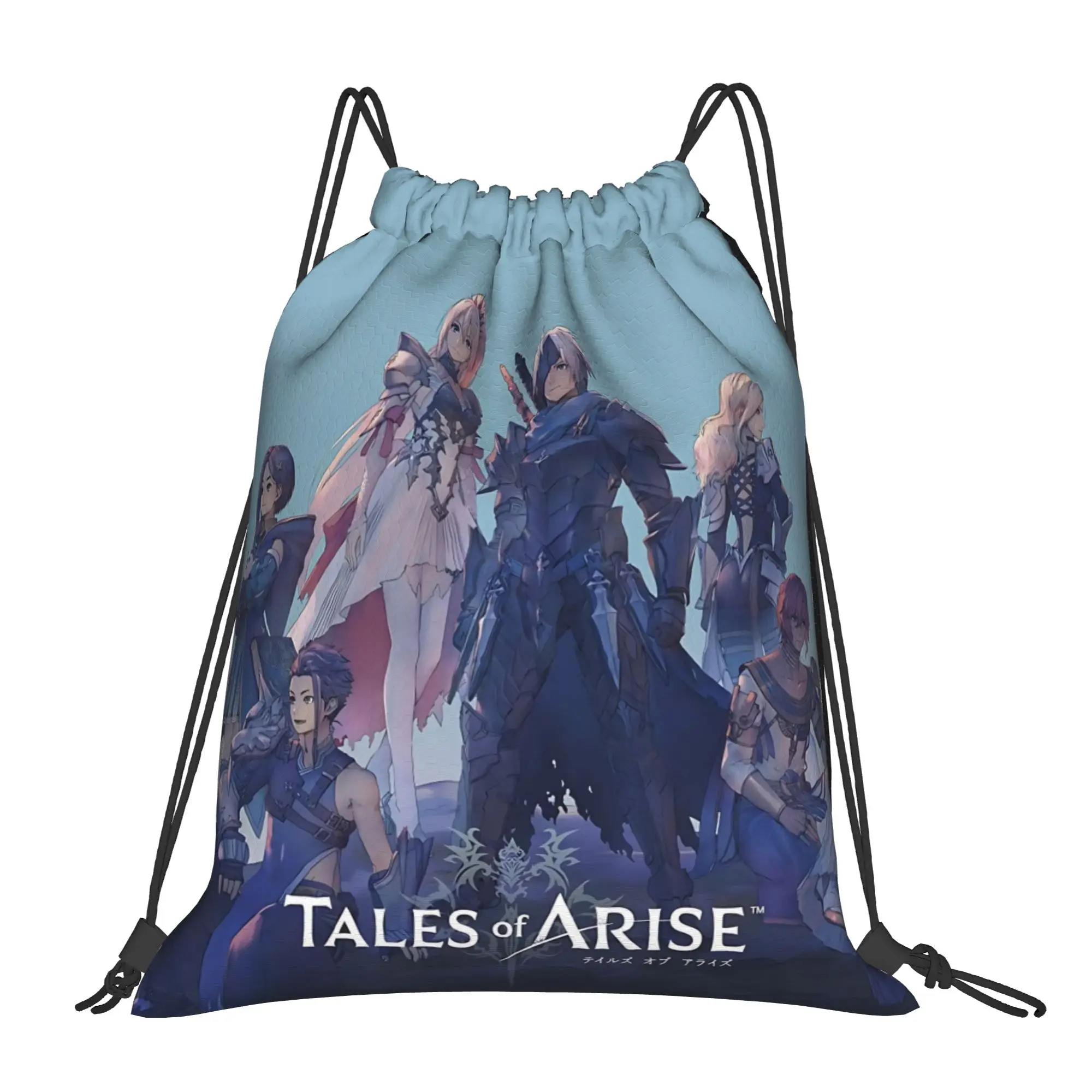 gym Pouch Tales of Arise game  Drawstring Bags Men Women Storage Backpack Teenager Travel Bag Multi-function Pocket