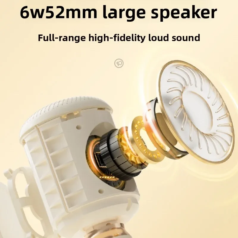 M5 Microphone Audio Integrated Microphone Wireless Bluetooth Home Singing Entertainment Home KTV