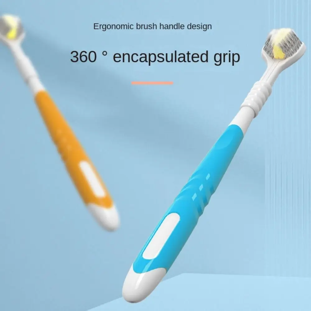 U-shaped Three Sided Toothbrush Soft Bristled 3D Fully Wrapped Cleaning Brush Adult Household Gift Tooth Care