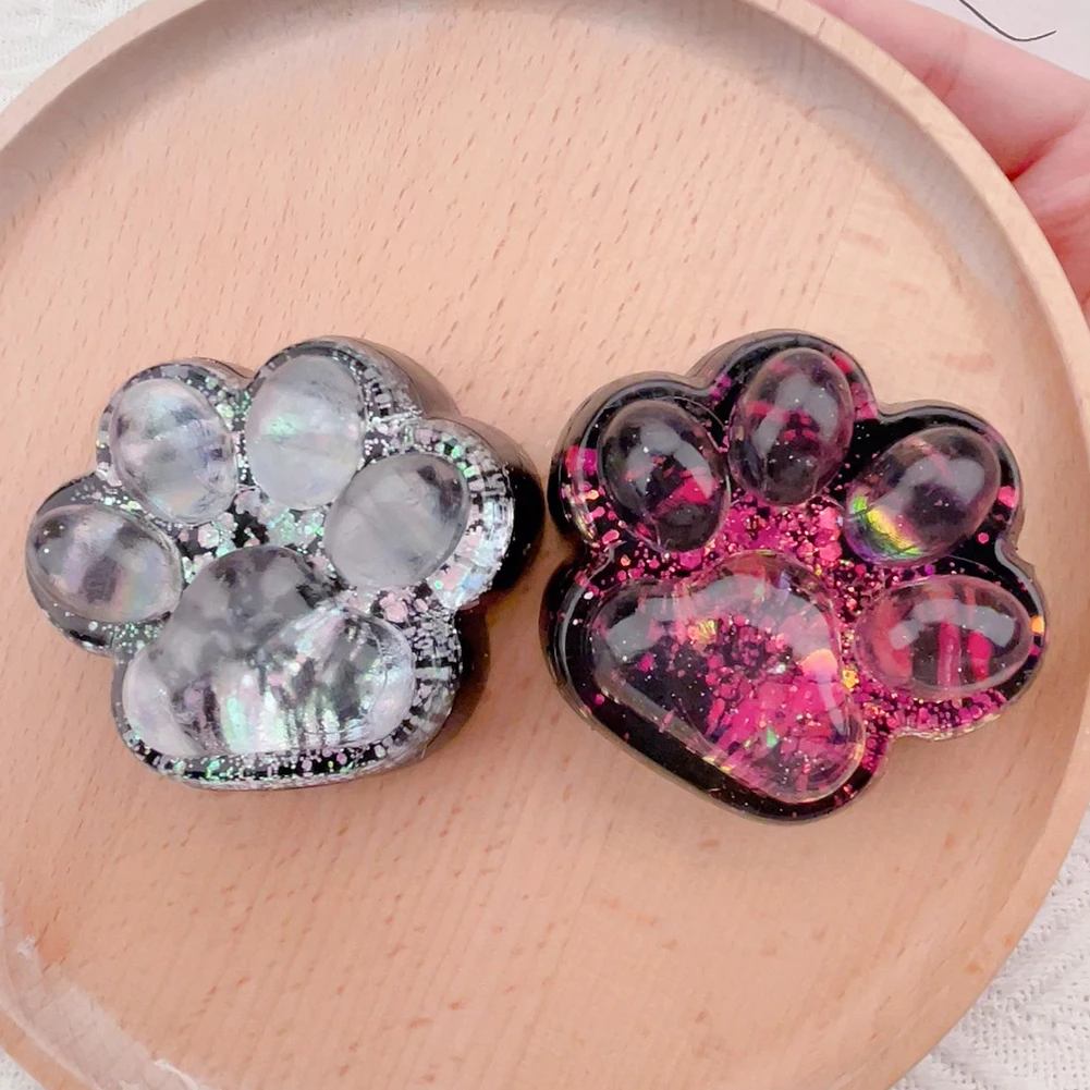 

Cat Claw Squishies Fidgets Toy Dark Starry Stress Relief Toy Pinch Decompression Toy for Children and Adults Christmas Gifts