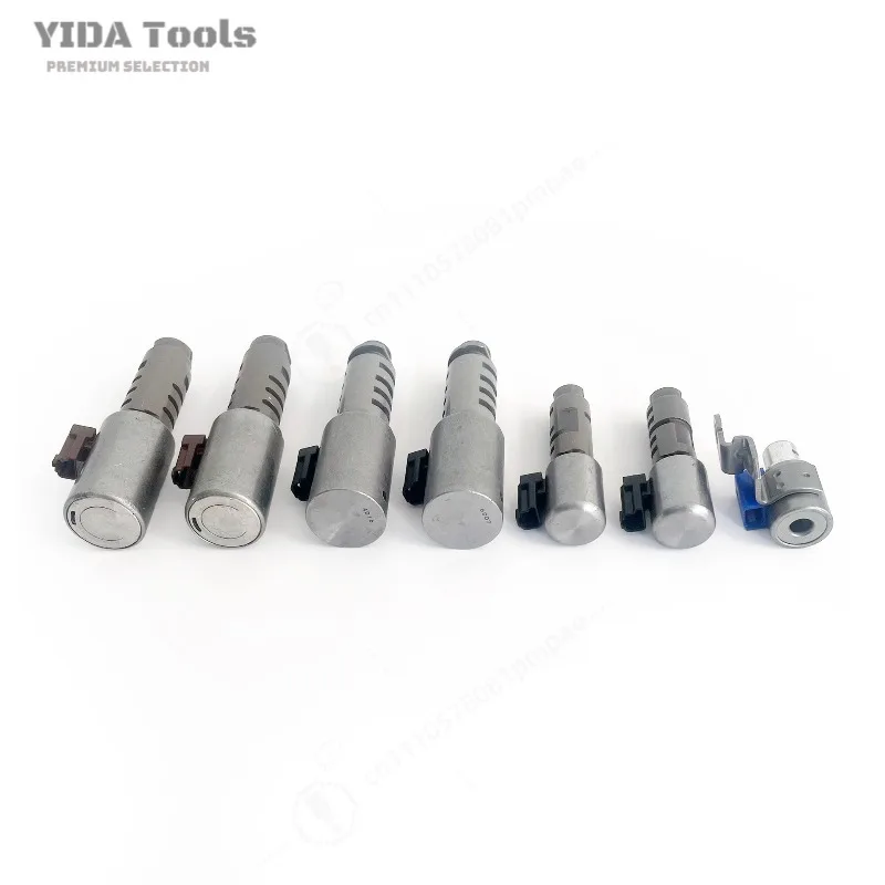 YIDA  Remanufactured Transmission Valve Body 7‑Piece Oil Pressure Solenoid Valve Assembly For U660E Gearbox 2.
