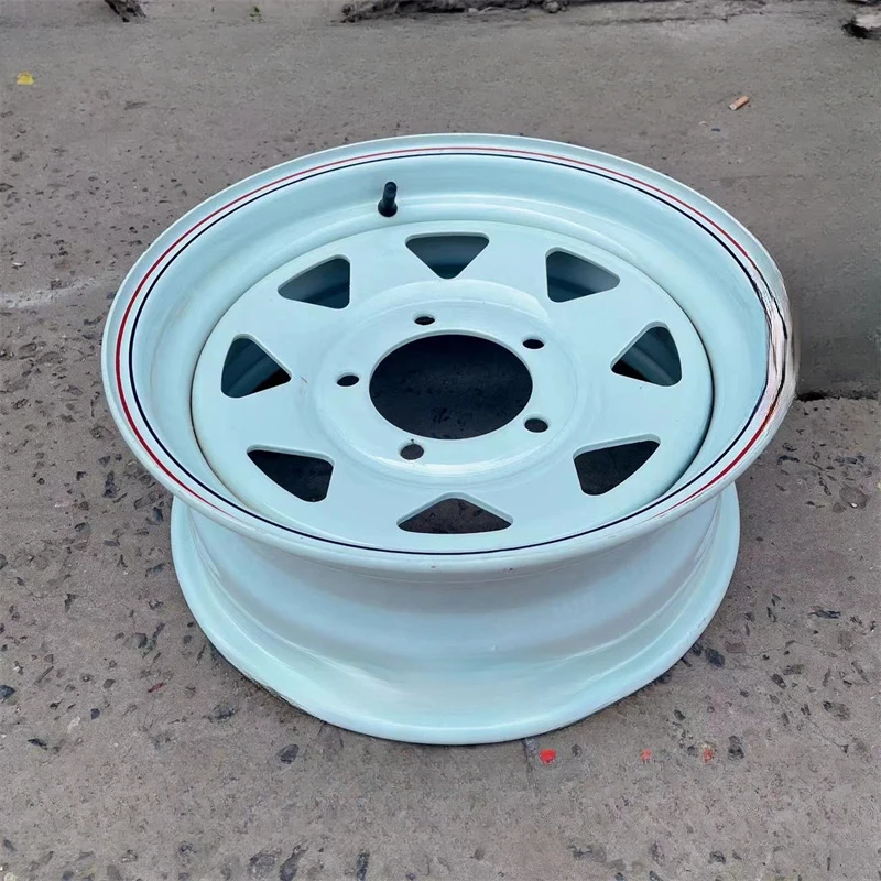 195/65R15 vacuum steel ring agricultural tractor trailer 5 holes 110 holes (vacuum air nozzle)