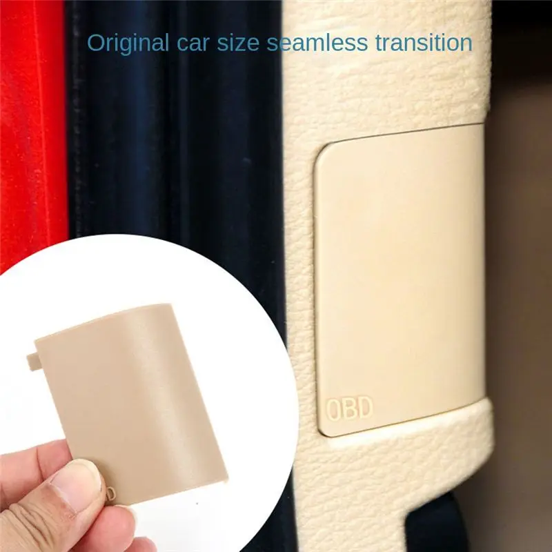 A13Z-51439111663 Interior Kick Panel OBD Plug Cover For BMW E66 E65 2001-2008 In-Vehicle Diagnostic Interface Plug Cap