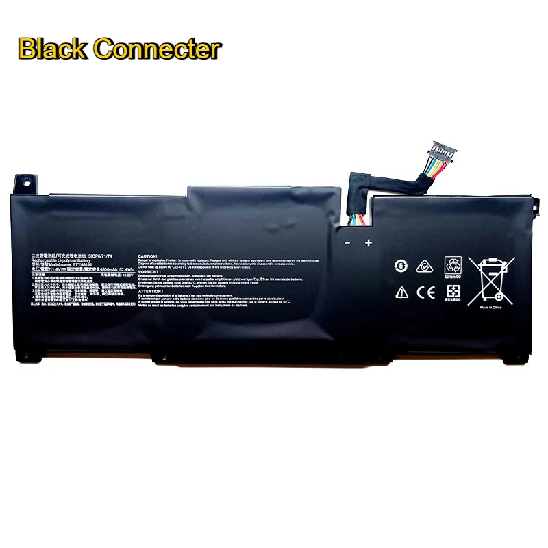 

Аккумулятор для ноутбуков BTY-M491 для моделей Modern 15 A10M-014, A10RAS-258, A10RB-041TW, A10RD, A11M, A11SB-059, A4MW, Prestige14, 11.4V, 4600mAh