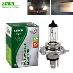 XENCN H4 HB2 9003 Car Headlight 12V 130/100W High Power Halogen Bulbs 3200K Clear Offroad Auto Standard Lamp High/Low Beam 2 Pcs