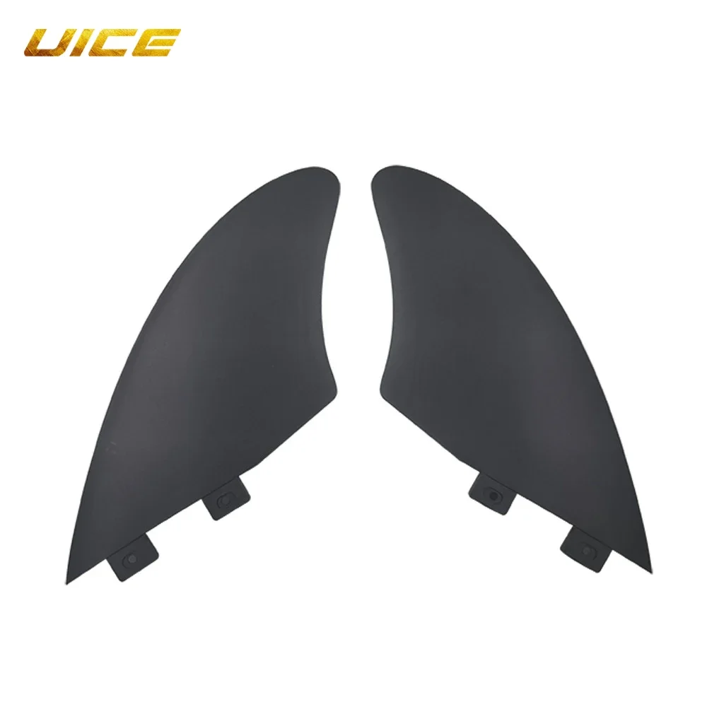 Twin Fins Keel Fins 2pcs Twin Quillas Keel Plastic Surfboard Fin Nylon Surf Fins For Surfing Double Tabs Keel Fin