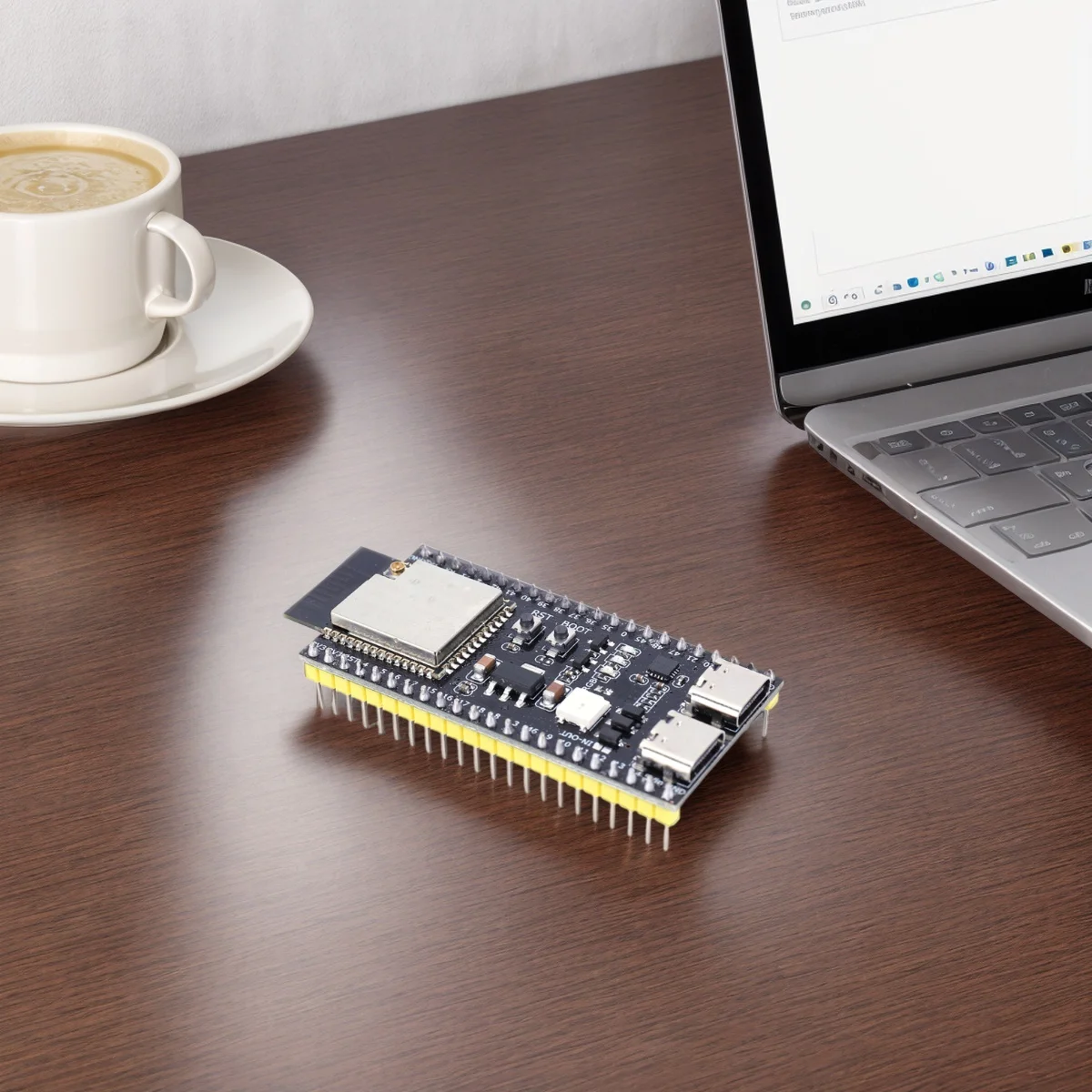 N8R2/N16R8 ESP32-S3 Papan Pengembangan Tipe C Ganda WiFi 2.4G Papan Inti Modul Wifi UNTUK Arduino